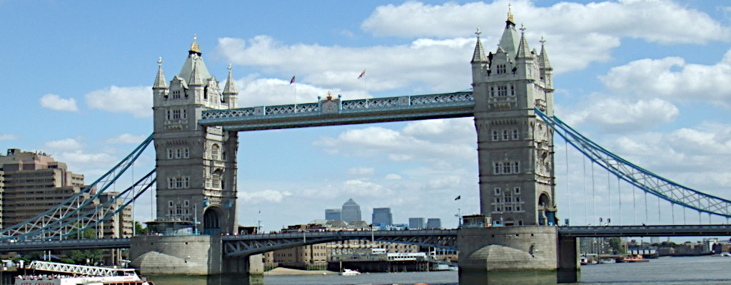 Die Tower-Bridge in London